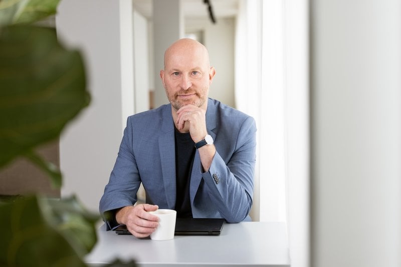 Urban Höglund, vd på Swish. Foto: Pressbild Swish